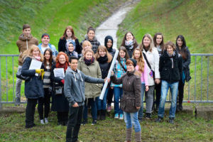 Quer durch die Städte schreiben - Schreib-Werkstatt-Reportage und Schichtwechsel am Marbach in Bochum-Hamme am 22. November 2013